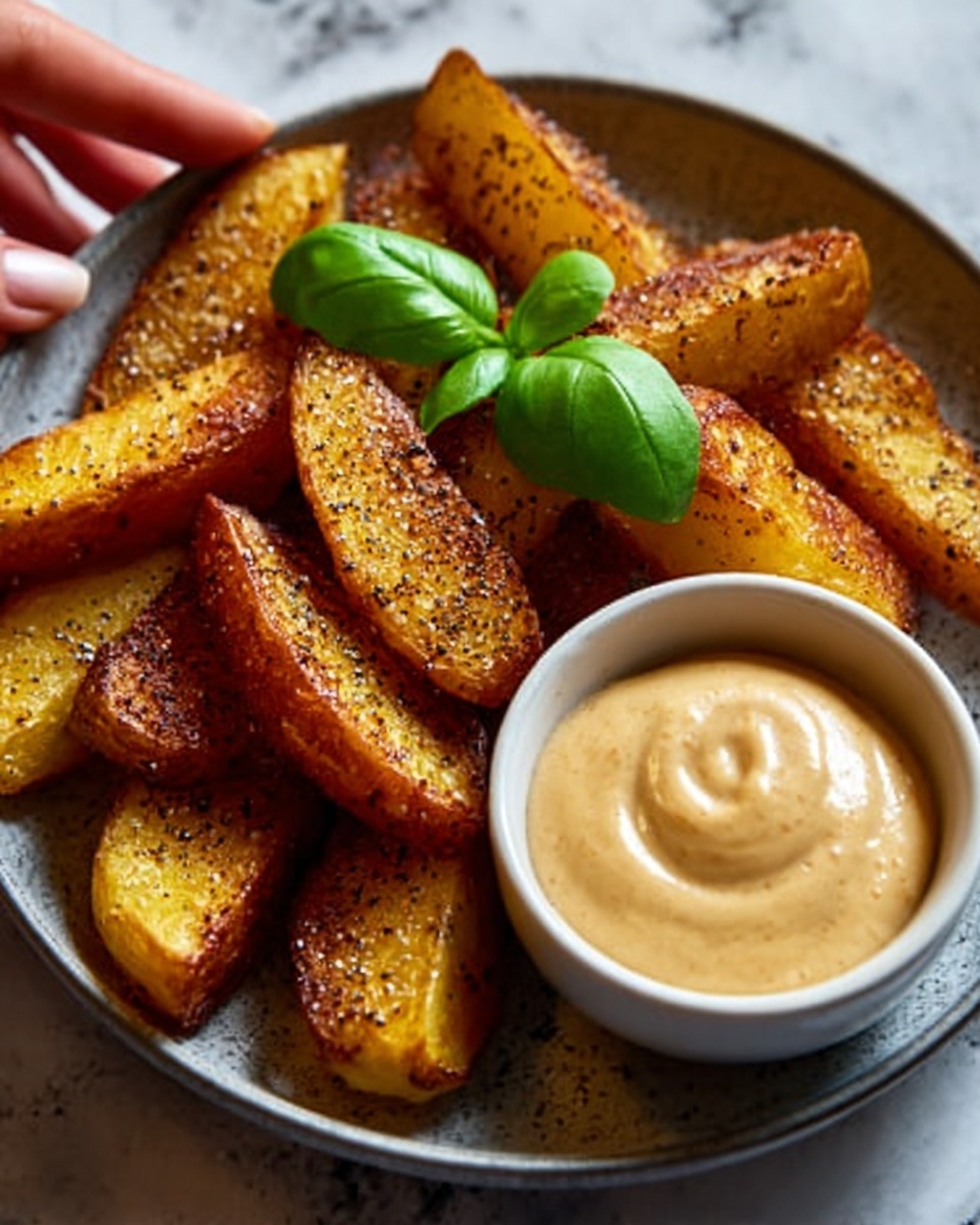 Air Fried Apple Wedges: A Healthy and Delicious Snack Recipe - Recipe Image