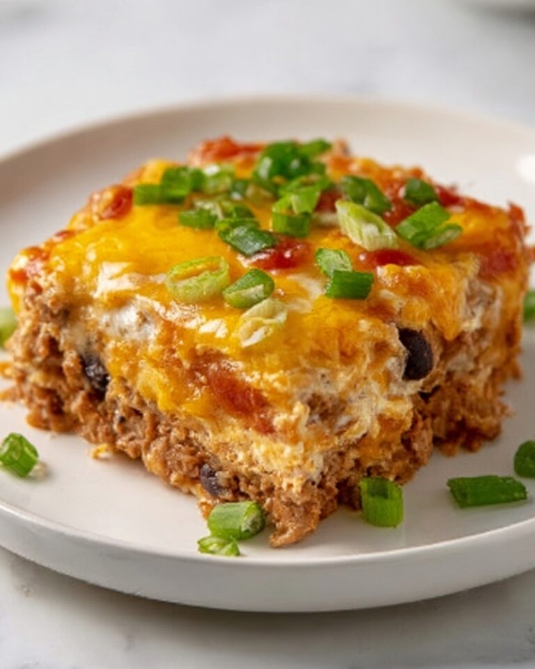 Healthy Chicken Taco Casserole Recipe