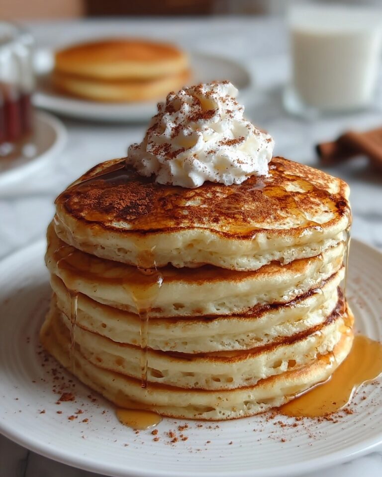 Low-Calorie Protein Pancakes with Cinnamon and Greek Yogurt Recipe