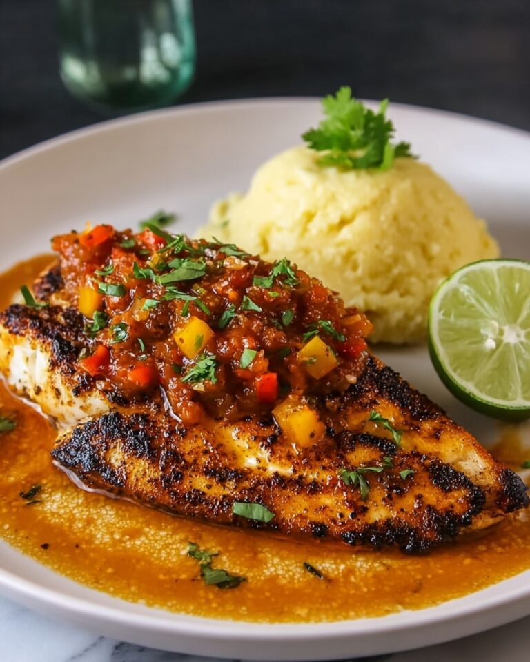 Blackened Fish and Cheese Grits: A Classic Southern Spicy Fish Dish Recipe