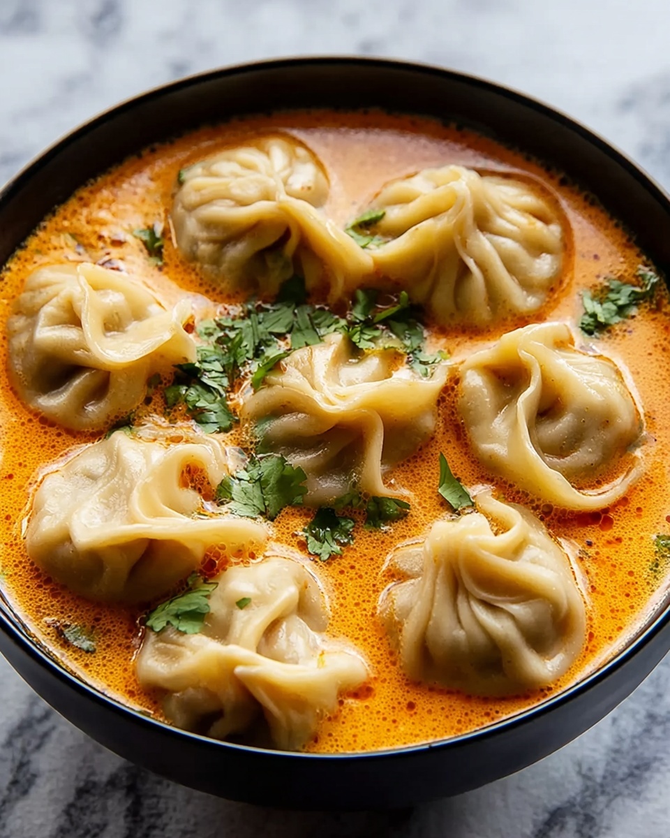 Thai Red Curry Dumpling Soup Recipe - Recipe Image