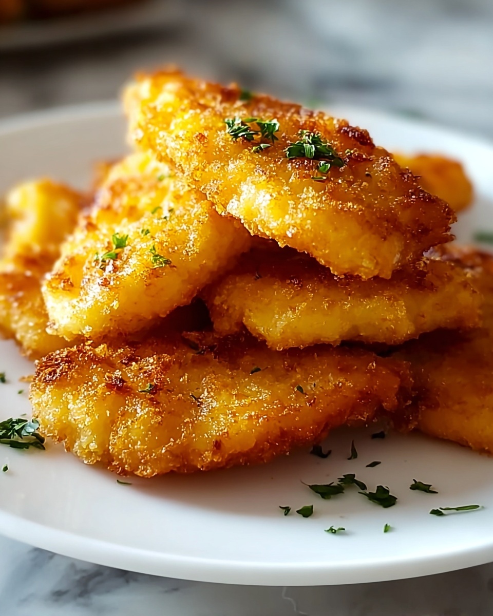 Oven-Baked Crispy Parmesan Chicken Tenders Recipe - Recipe Image