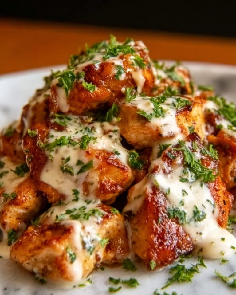 Creamy Parmesan Alfredo Chicken Wings Recipe