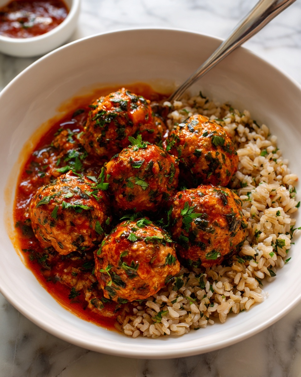 Harissa Meatballs Recipe - Recipe Image