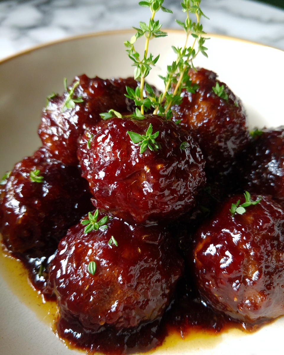 Cranberry Meatballs Recipe - Recipe Image
