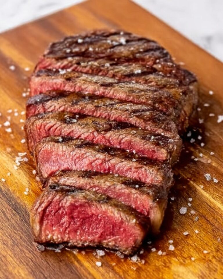 Grilled Balsamic and Garlic Flank Steak Recipe