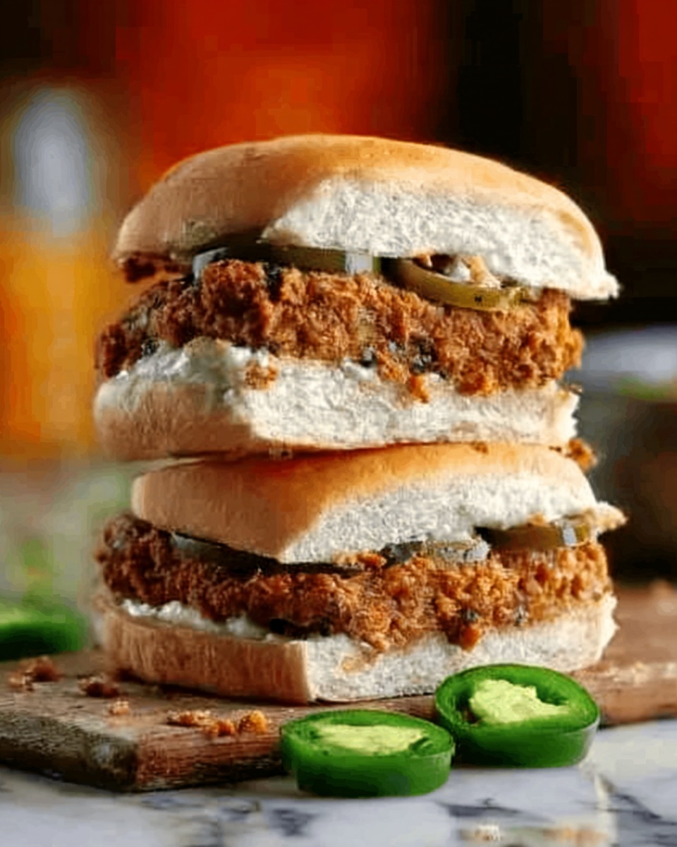 Jalapeno Popper Stuffed Black Bean Burgers Recipe - Recipe Image