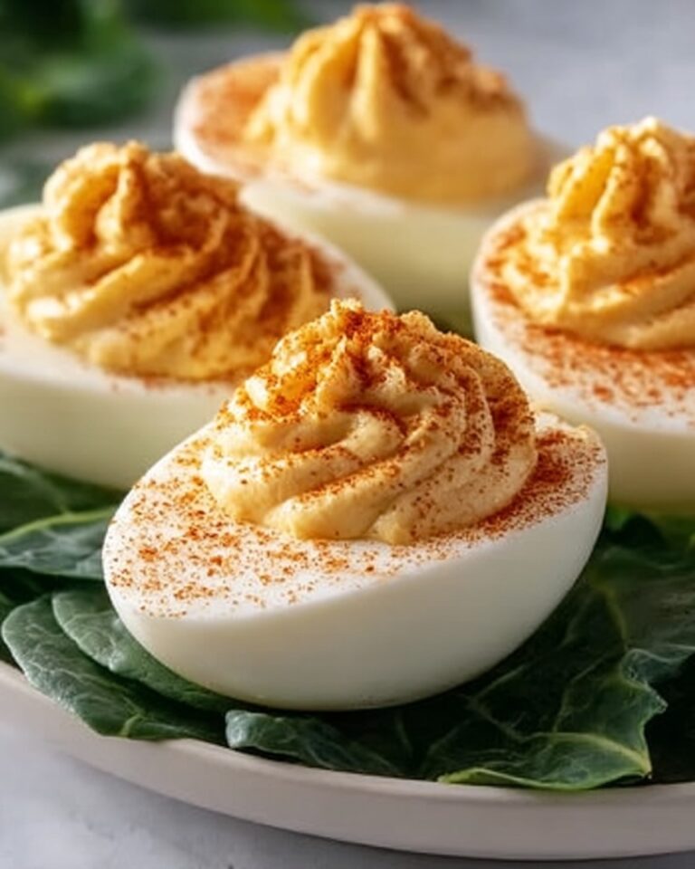 Deviled Egg Tulips Recipe