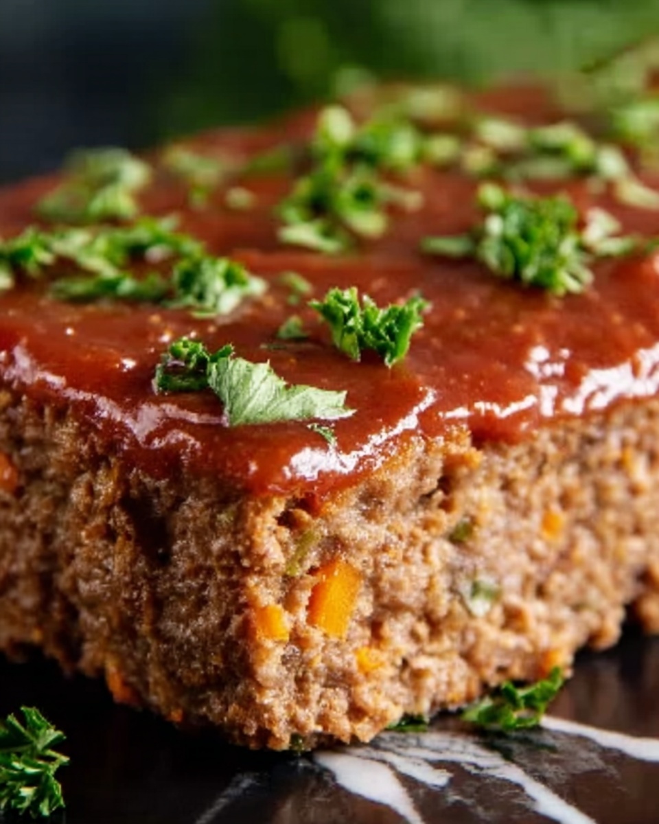 Turkey Meatloaf with Sweet and Tangy Glaze Recipe - Recipe Image
