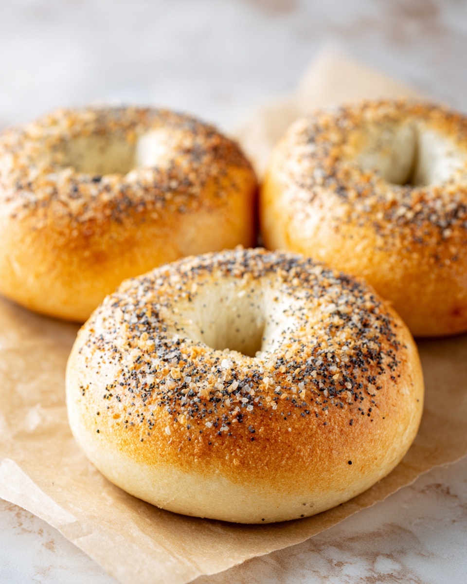 Air Fryer Protein Bagels Recipe - Recipe Image