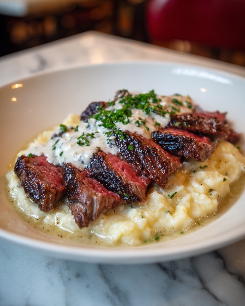Loaded Baked Potato with Steak Bites Recipe - Recipe Image