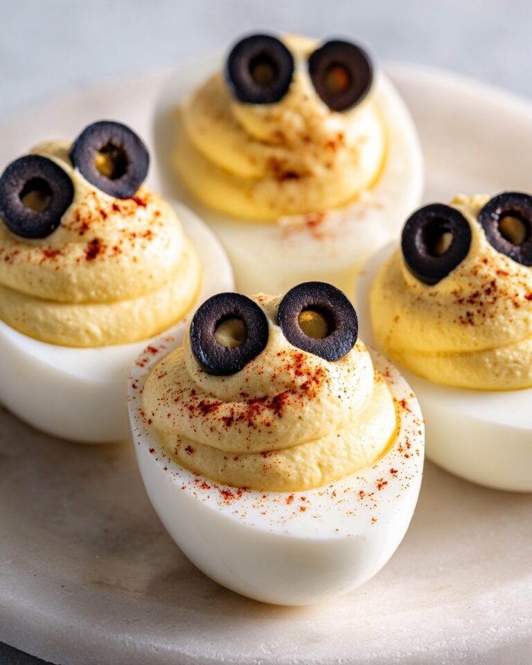 Halloween Deviled Eggs: A Spooky Twist on a Classic Appetizer Recipe