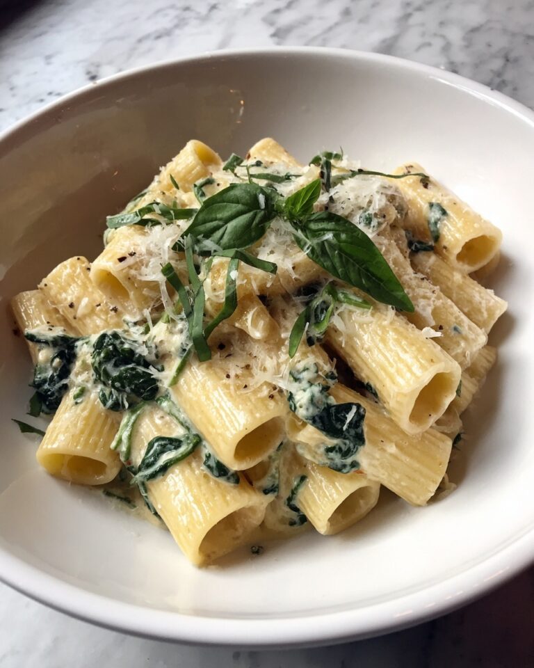 Lemon Ricotta Pasta with Spinach Recipe