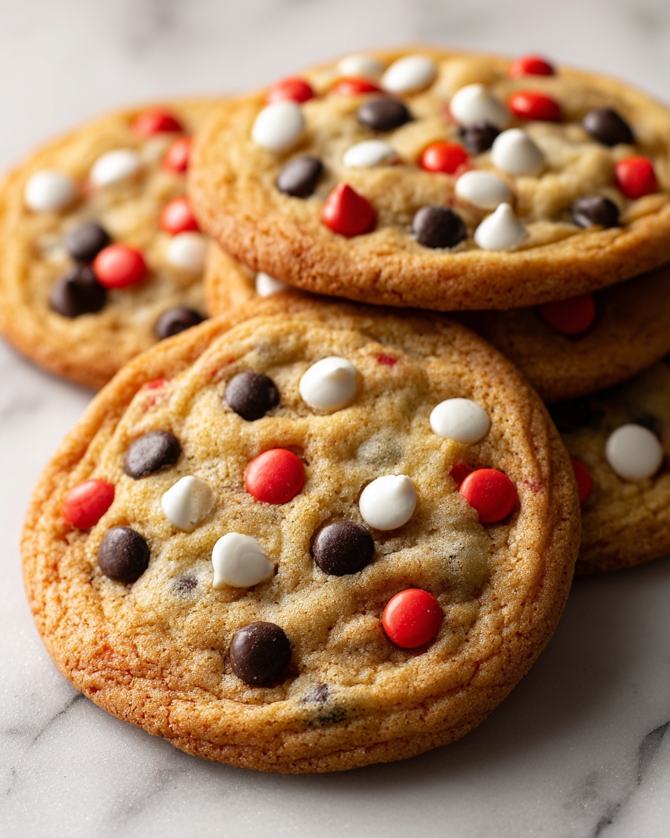 Christmas Chocolate Chip Cookies Recipe - Recipe Image