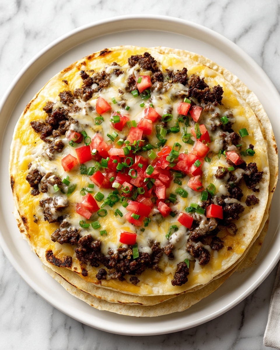 Easy Mexican Pizzas Recipe - Recipe Image