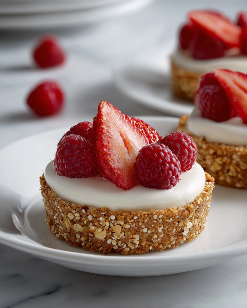 Breakfast Fruit Tart with Granola Crust Recipe - Recipe Image
