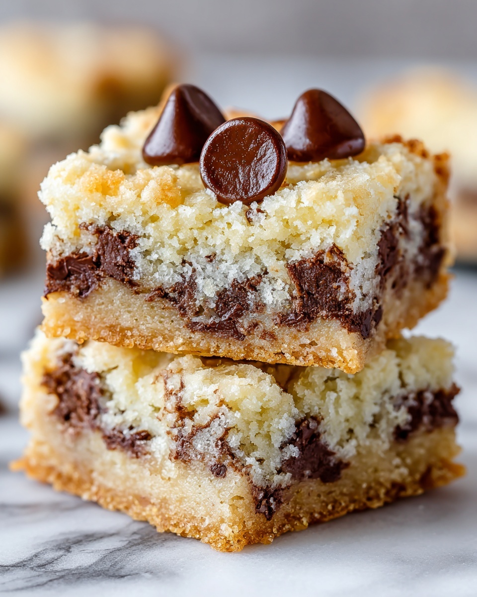 Peanut Butter Chocolate Chip Cookie Bars Recipe - Recipe Image