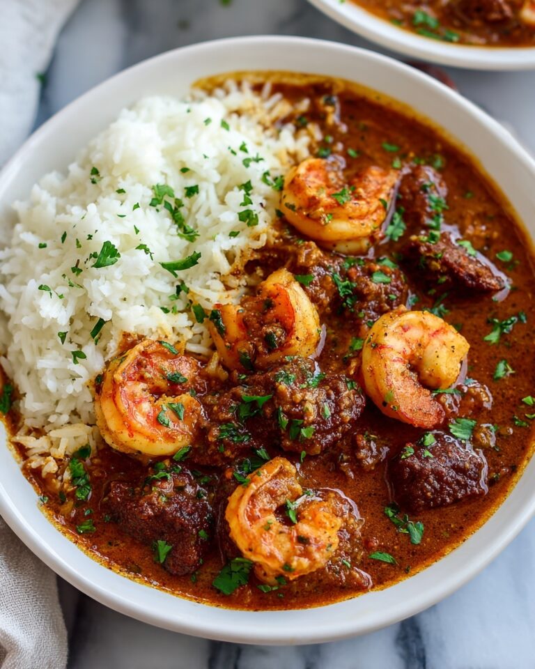 Creole Shrimp and Sausage Gumbo Recipe