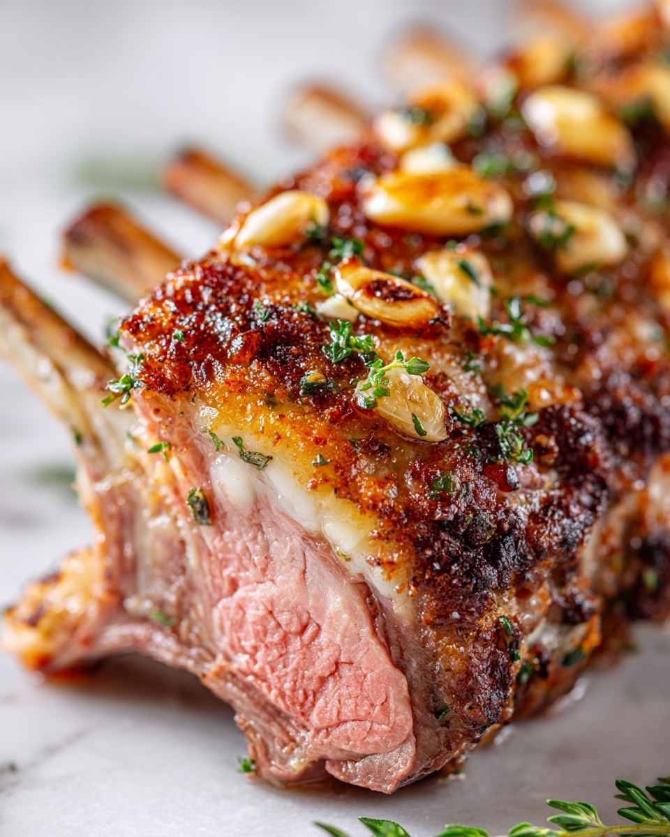 Slow-Roasted Lamb Shoulder with Garlic, Rosemary, and Lemon Recipe - Recipe Image