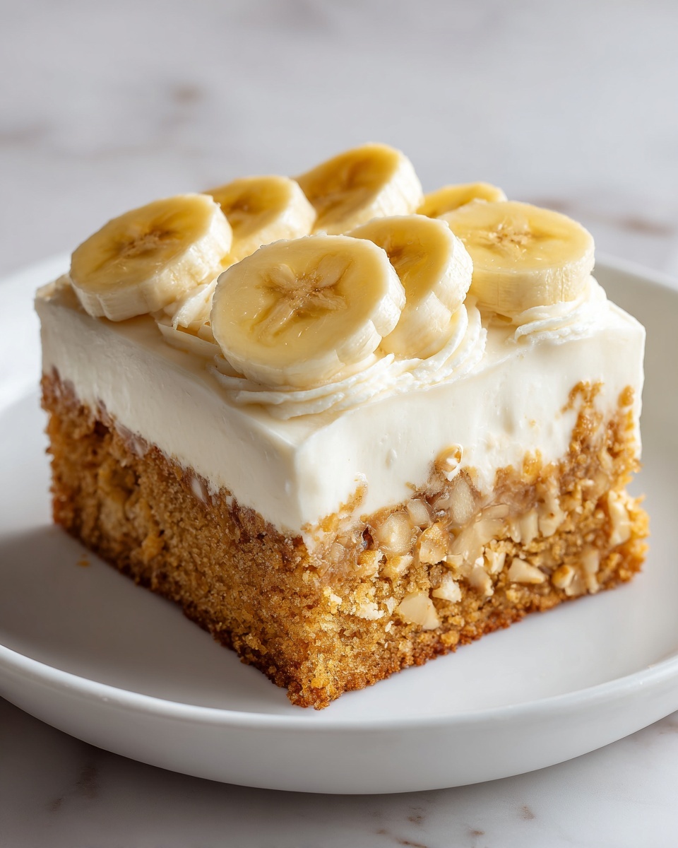 Amazing Banana Bread Cake with Cream Cheese Frosting Recipe - Recipe Image