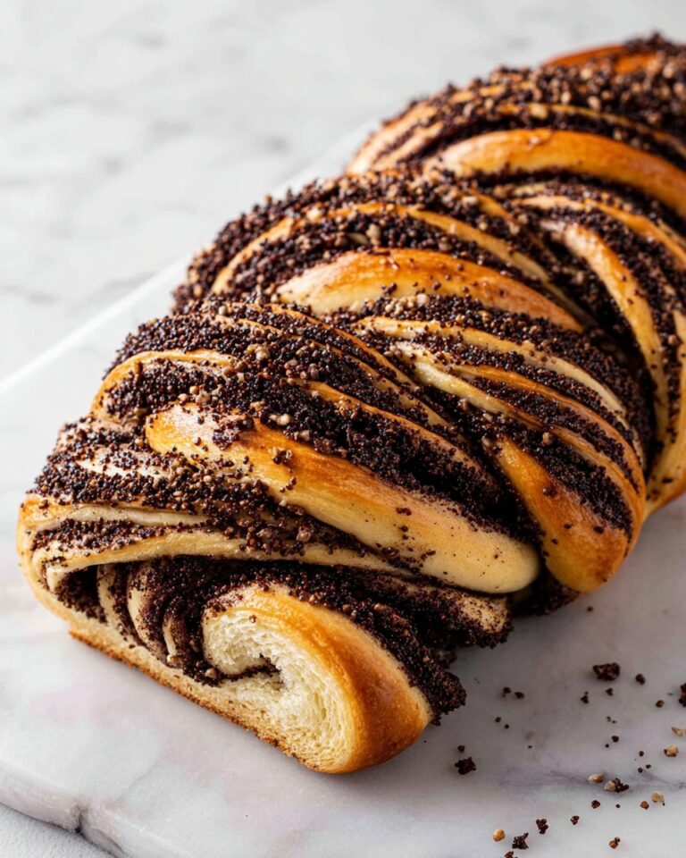 Swirled Chocolate Challah Bread Recipe