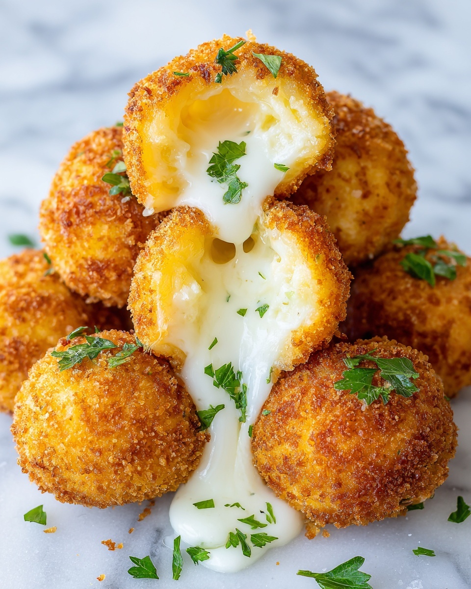 Easy Fried Cheese Bites Recipe - Recipe Image