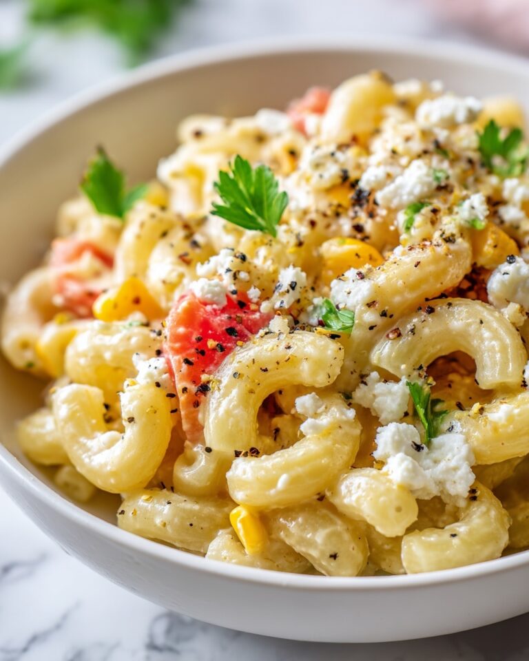 Elote Pasta Salad: A Vibrant Twist on a Classic Street Food Favorite Recipe