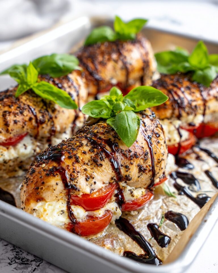 Caprese Stuffed Chicken Breast Recipe