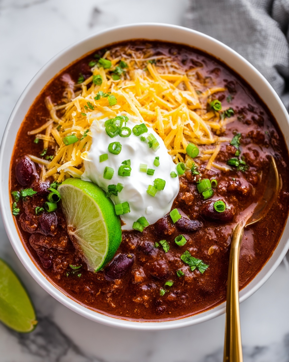 Sweet Italian Sausage Chili Recipe - Recipe Image