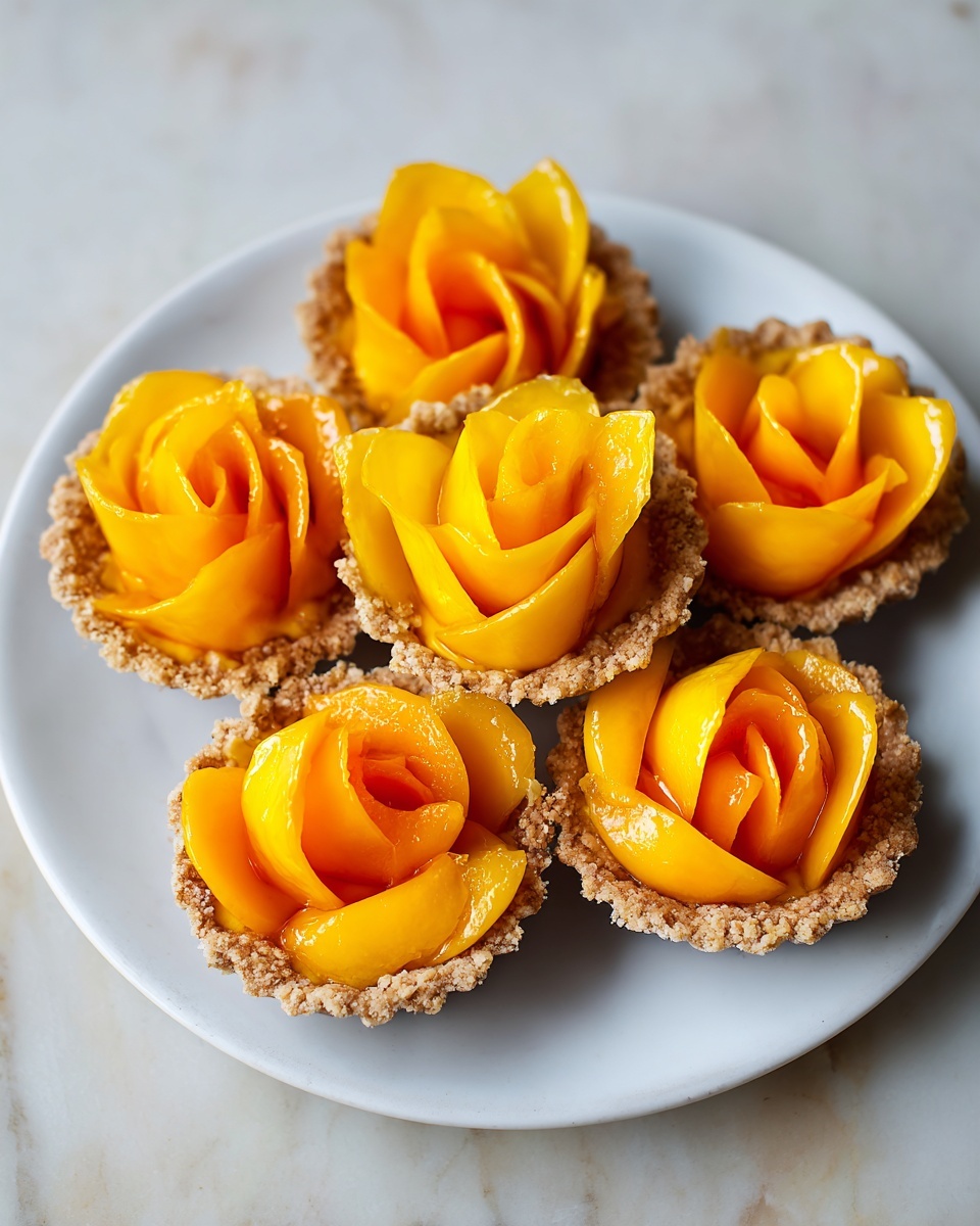 Peach Pie Cruffins Recipe - Recipe Image