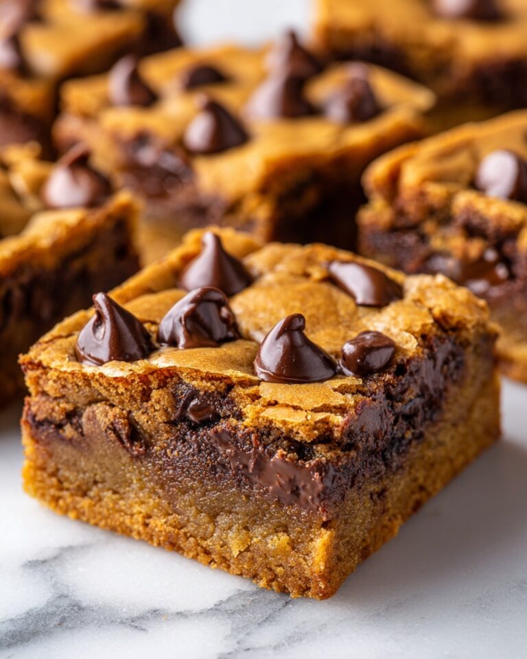 Lazy Chocolate Chip Cookie Bars Recipe
