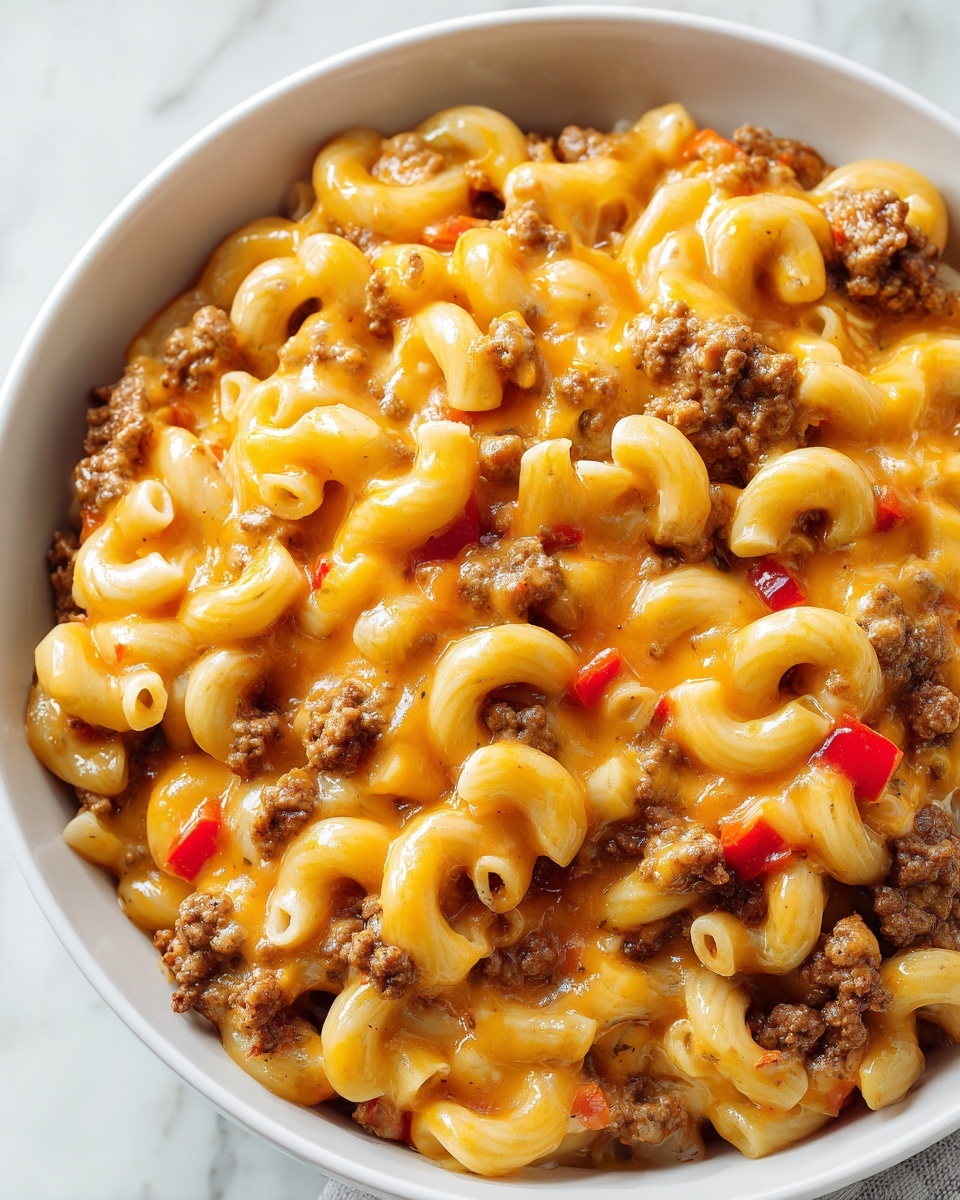 Easy Creamy Taco Mac Recipe - Recipe Image