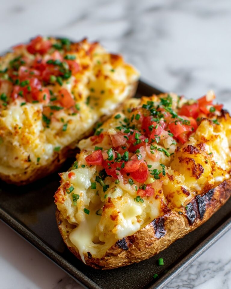Grilled Baked Potatoes Recipe