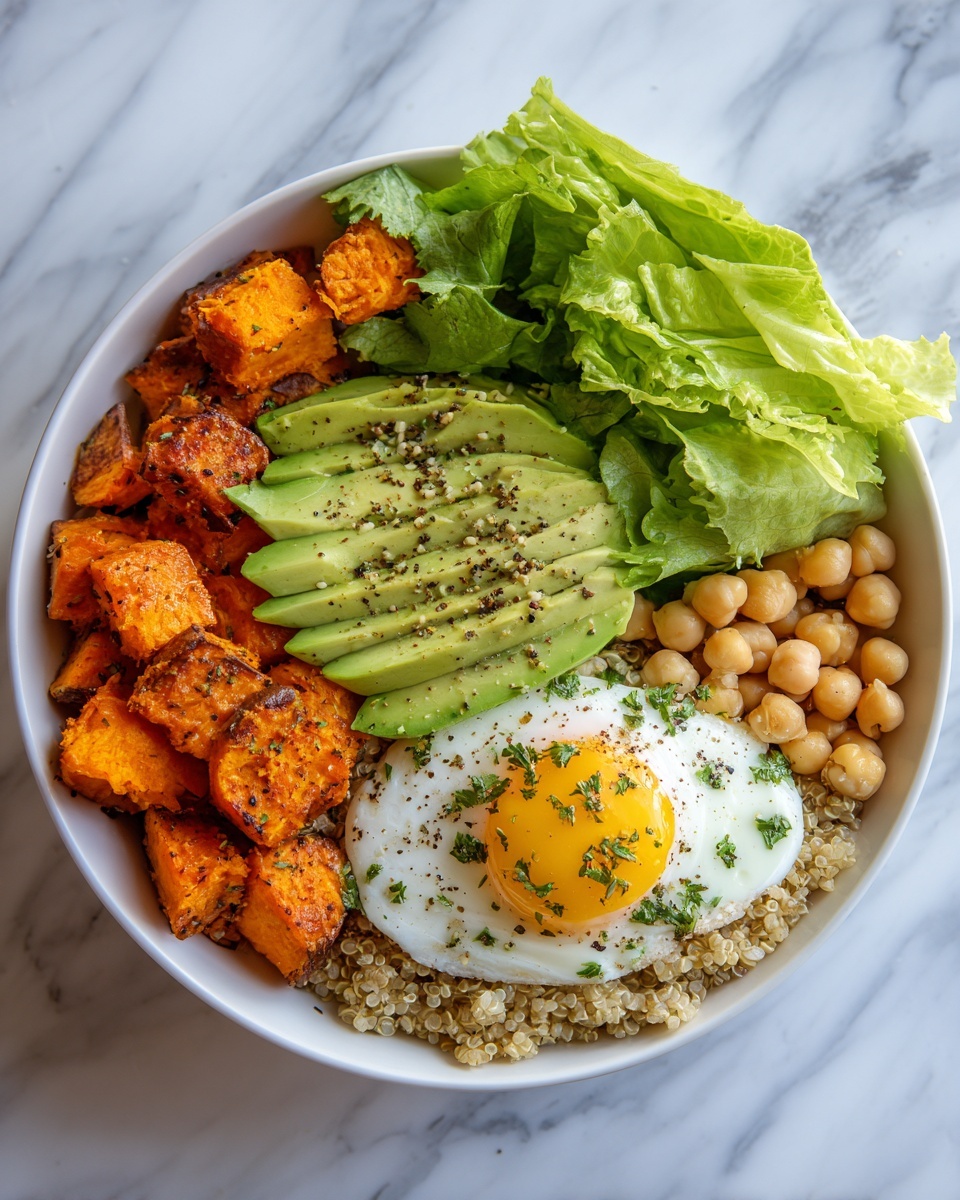Chickpea & Sweet Potato Grain Bowls with Tahini Dressing Recipe - Recipe Image