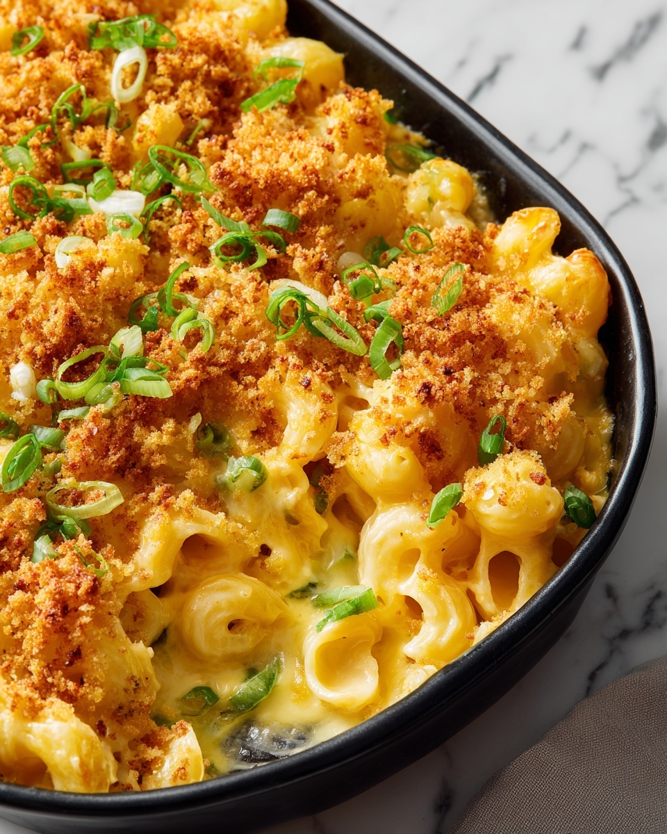 Loaded Mac & Cheese Corn Casserole Recipe - Recipe Image