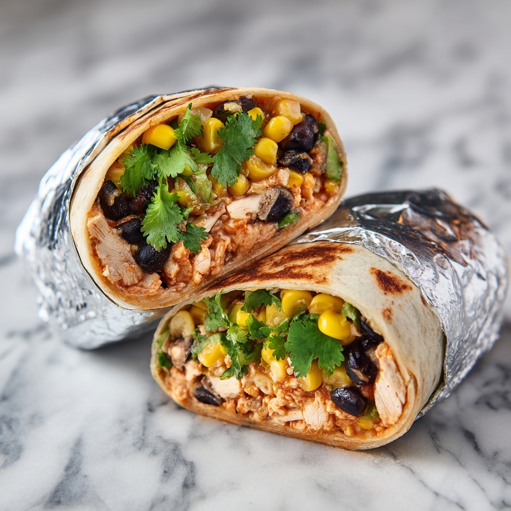 Crockpot Chicken Burritos Recipe - Recipe Image