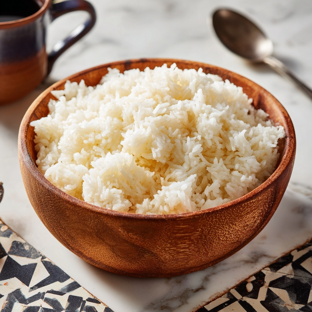Savory Golden Onion Butter Jasmine Rice Recipe - Recipe Image