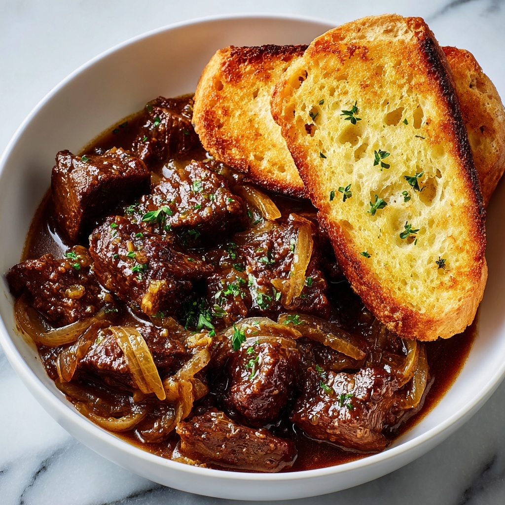 French Onion Beef Short Rib Soup Recipe - Recipe Image