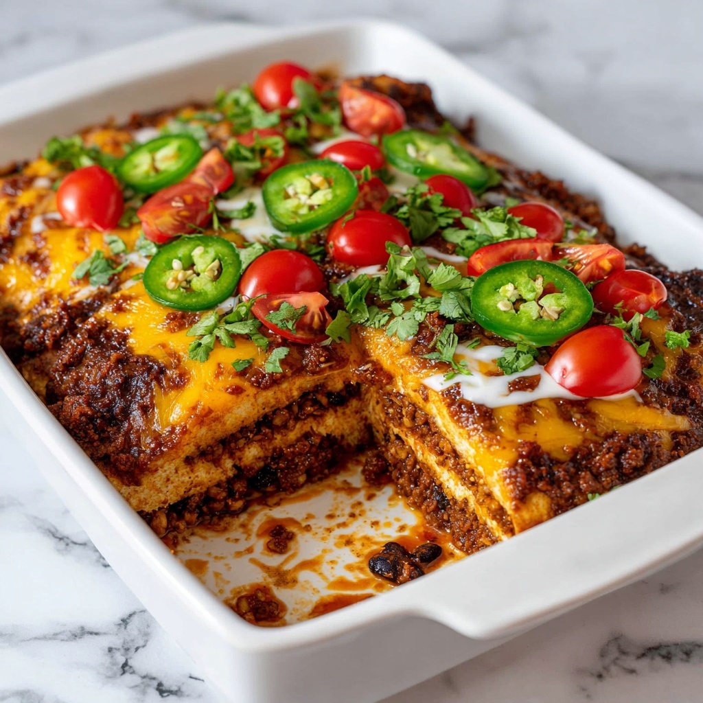 Beef Enchilada Casserole Recipe - Recipe Image
