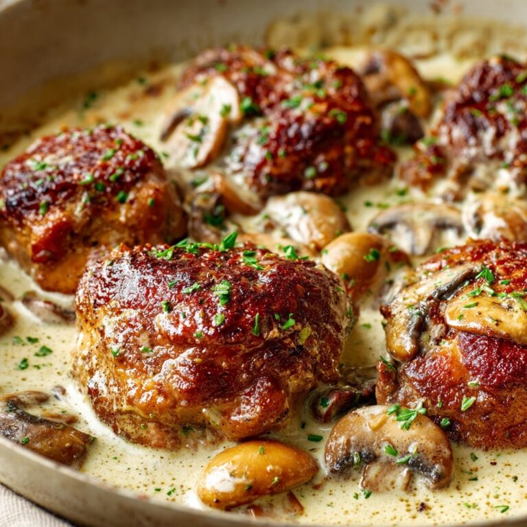 Epic Creamy Chicken & Mushroom Stroganoff Recipe