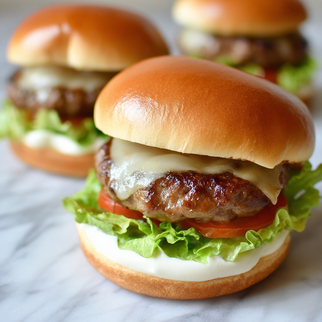 Crab Cake Sliders with Spicy Mayo Recipe - Recipe Image