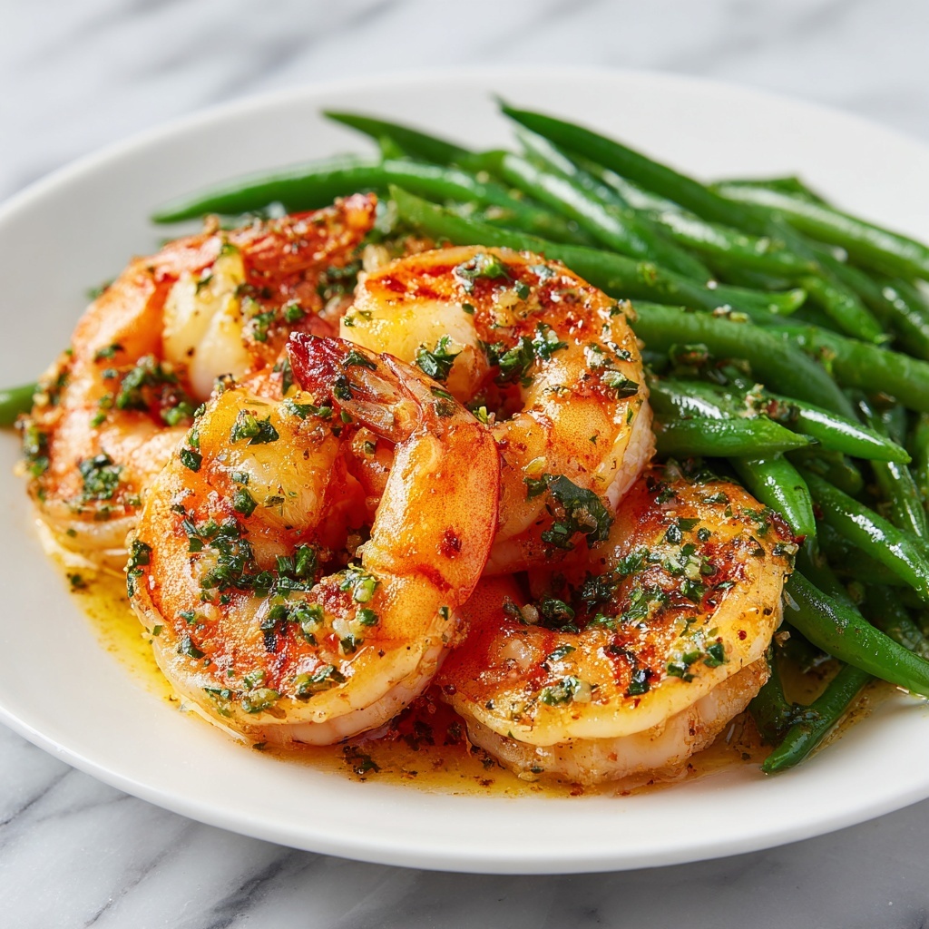 Lemon Garlic Shrimp and Asparagus Recipe - Recipe Image