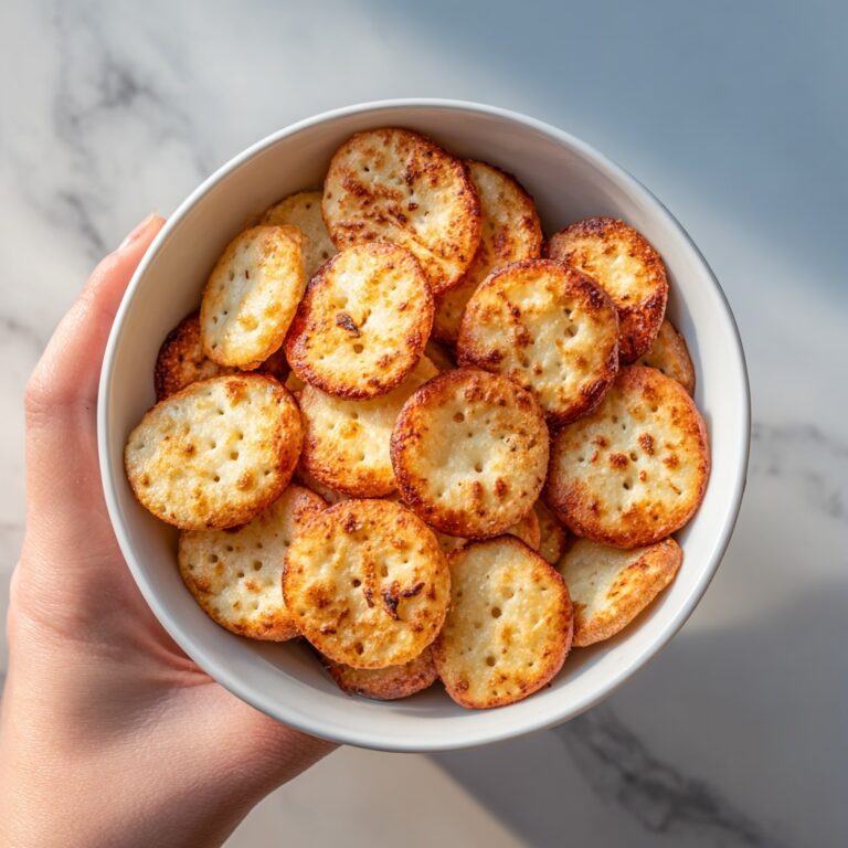 Pepperoni Cheese Crisps Recipe