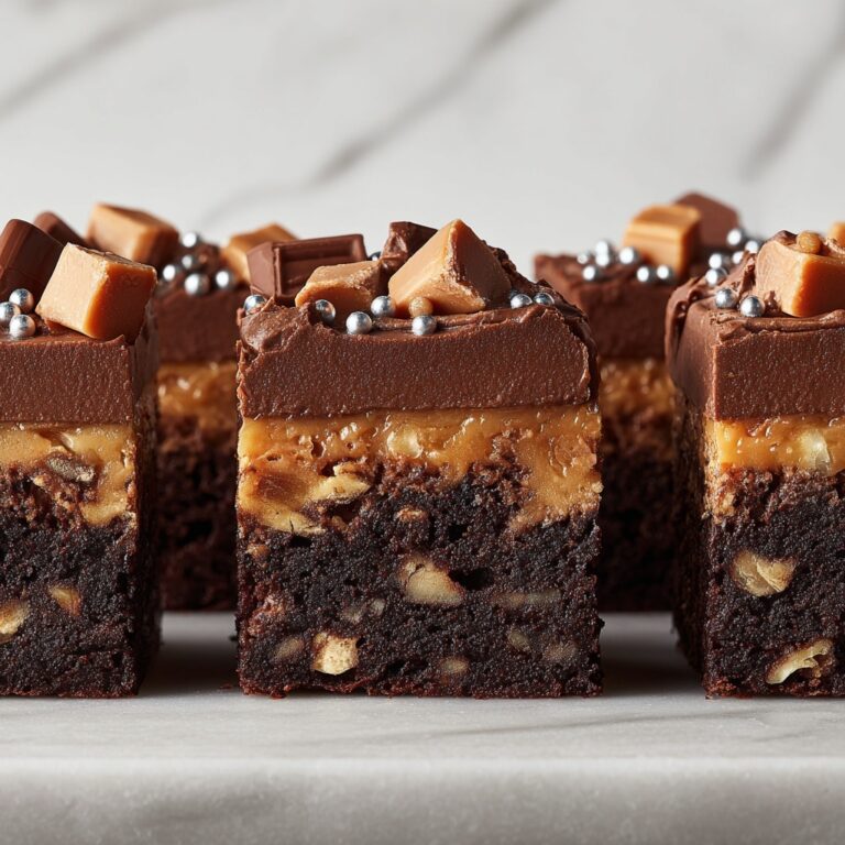 Snickers Brownie Bites Recipe