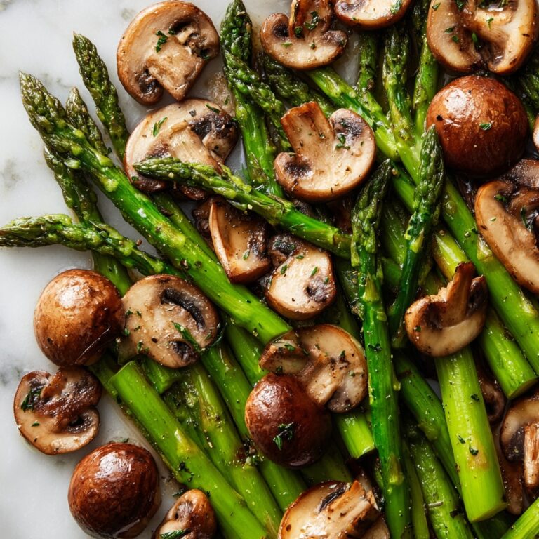 Pickled Mushrooms and Asparagus Recipe