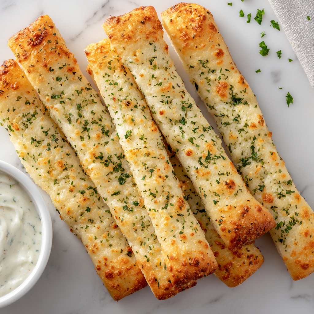 Garlic Herb Breadsticks Recipe - Recipe Image
