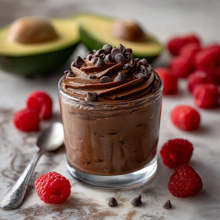 Avocado Chocolate Mousse Recipe