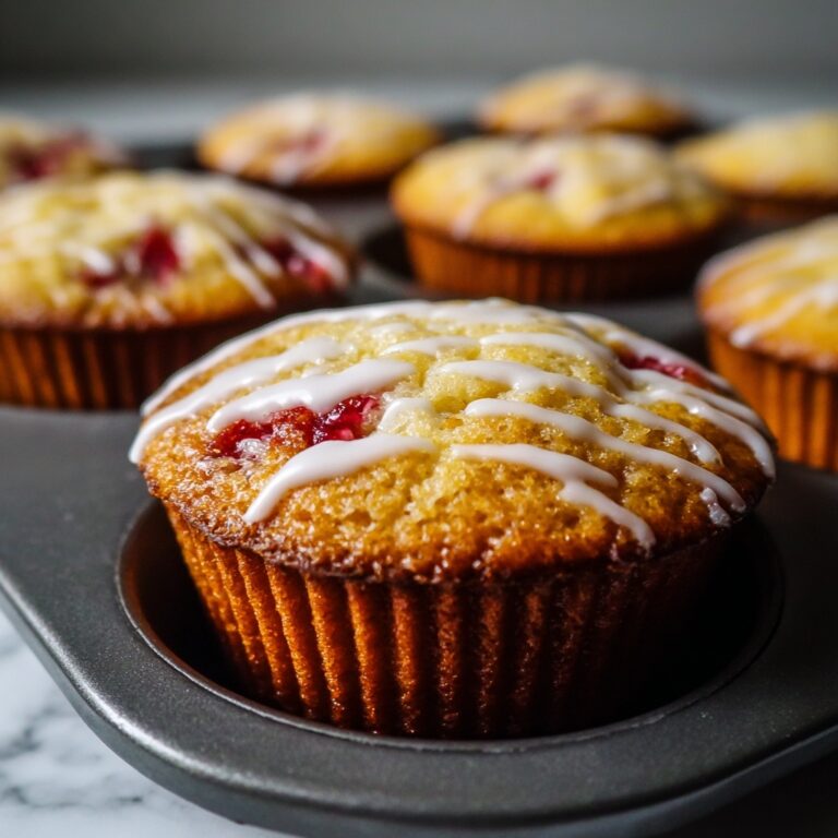 Juicy Strawberry Yogurt Muffins Recipe