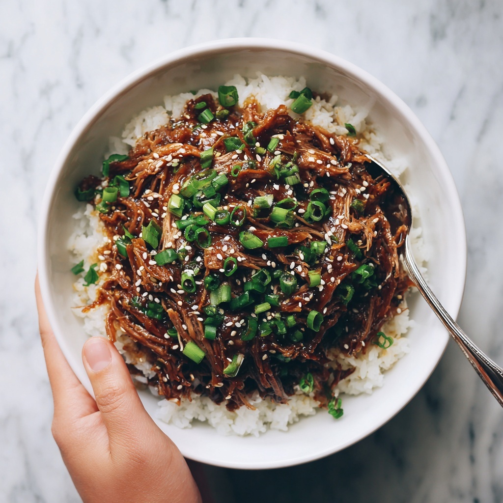 Sweet and Spicy Korean Beef Stew Recipe - Recipe Image
