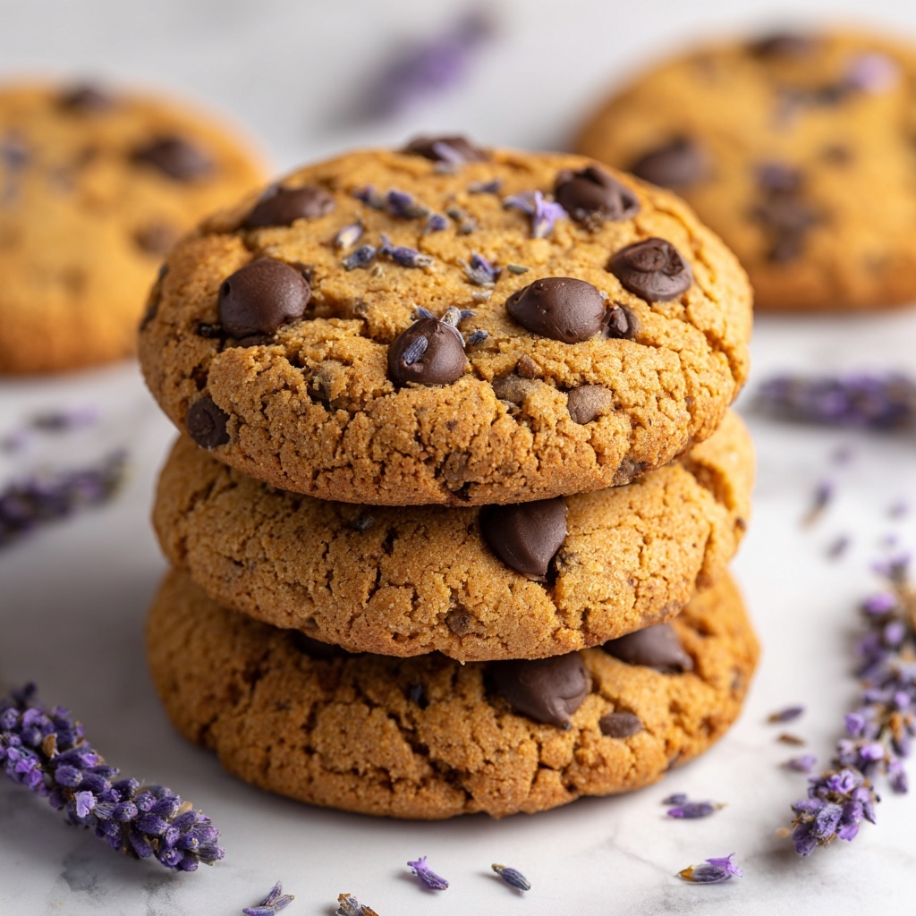 Lavender Chocolate Chip Cookies Recipe - Recipe Image